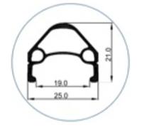 Gurpil Ruota Posteriore Da Mtb Xm 7s 27.5´´ Tubeless Black / Silver