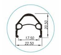 Gurpil Ruota Posteriore Da Strada Chrina 7s Black