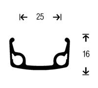 Gurpil Ruota Posteriore Zac 30 9s Bmx 20´´ Black