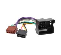 Gurtt Adattatore per cavo di collegamento, connettore per autoradio ISO, compatibile con Citroën Peugeot C3 dal 2005
