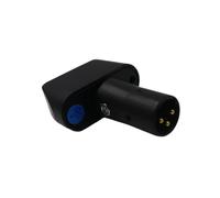 Gurtt Luce elettrica per Sedia a rotelle con connettore XLR a 3 Pin con Porta di Ricarica Universale USB, Controllo dell'illuminazione Notturna per sedie a rotelle motorizzate