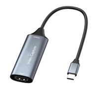 Gurtt Scheda di acquisizione TYPE-C HDMI Video Audio Grabber per la registrazione su computer Streaming Play Space Grey