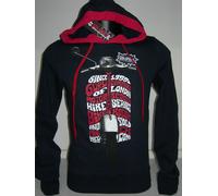 GURU FELPA CAPPUCCIO CHIUSO " VESPA" COTONE FELPATO S M L XL UOMO DONNA