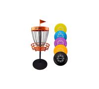 GURU Guru Disc Golf Mini Basket-Set incl. 5 dischi rosso