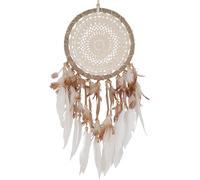 Guru-Shop Acchiappasogni con Pizzo All`uncinetto - Crema 22 cm, Beige, Acchiappasogni e Cellulari