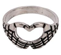 GURU SHOP Anello in ottone con motivo a cuore