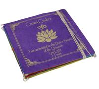 GURU SHOP Bandiere di preghiera in carta, 2,50 m, decorazione buddista in carta lokta, Chakra, 11 x 11 cm
