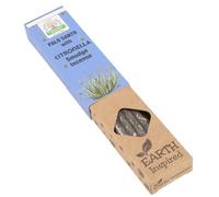 GURU SHOP Bastoncini di incenso naturale arrotolati a mano Namaste India, Palo Santo Citronella, blu, 23 x 4,5 x 2 cm