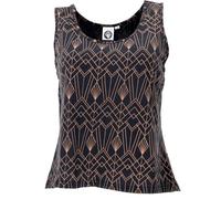 Guru-Shop, Canotta Senza Schienale, Goa Festive Top, Modello 3, Cotone, Dimensione Indumenti:S / M (36), Magliette top