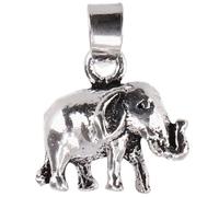 GURU SHOP Ciondolo a forma di animale protettivo, con elefante, 1 x 1 x 1 cm