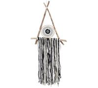 Guru-Shop Dreamcatcher Boho - Triangolo/natura, Bianco, 90x40x3 cm, Acchiappasogni e Cellulari