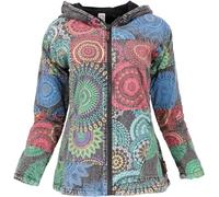 Guru-Shop, Giacca Boho Hippie Chic, Giacca Ricamata, Cotone, Giacche e Gilet Boho