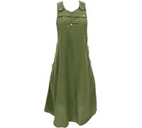 Guru-Shop, Gonna a Bavaglino, Abito, Gonna Hippie, Cotone, Gonne Lunghe | Comodo abito con tasche laterali, lunghezza variabile, vestibilità normale, ideale per ogni stagione