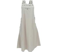 GURU SHOP Gonna salopette da donna in cotone, Colore lino, 42