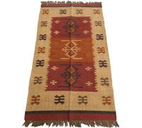 Guru-Shop Kilim Tappeto 160 x 90 cm no. 7, Iuta, Tappeti e Tappetini