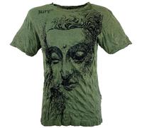 Guru-Shop, Maglietta Sole, Oliva, Cotone, Dimensione Indumenti:XL, Magliette `Sure`