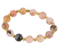 GURU SHOP Mala Bracciale Handmala, gioielli buddisti, 10 mm, normale, Gemma, Non pietra preziosa