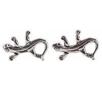 GURU SHOP Orecchini in argento, piccoli orecchini in argento, piccoli geco, 0 x 1 cm