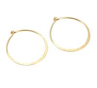 GURU SHOP Orecchini in argento spazzolato, 5 x 3 cm, normal, Argento sterling, Non pietra preziosa