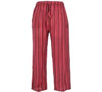 Guru-Shop Pantaloni da Yoga Goa Rossi, Cotone, Dimensione S (46)
