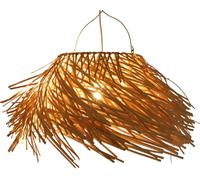 Guru-Shop Plafoniera/Plafoniera, Realizzata a Mano a Bali in Materiale Naturale, Rattan - Modello Tabasco, 30x60x60 cm, Lampade a Sospensione in Materiali Naturali