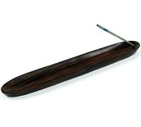 Guru-Shop Porta Incenso a Bastoncino Dall`Indonesia - Scuro, Marrone, 1,5x30x5 cm, Porta Incenso a Bastoncino