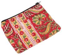 GURU SHOP Portamonete piccolo in tessuto stampato a blocchi - Modello 1 Unisex - Adulto 12 x 14 x 1 cm, Modello 11, taglia unica, casual