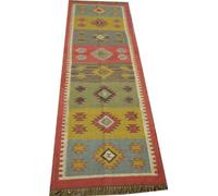 Guru-Shop Tappeti Kilim 250 x 80 cm no. 2, Iuta, Tappeti e Tappetini