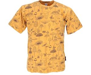 GURU SHOP Tibet & Buddhist Art - Maglietta da uomo, in cotone, giallo., S