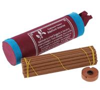 GURU SHOP Tibetische Natürliche Räucherstäbchen - Bdellium Incense, Rot, Räucherstäbchen aus Tibet, Nepal