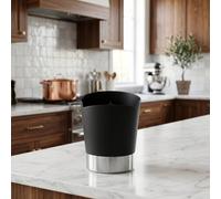 GURUBHAI EQUIPMENTS Contenitore per cannucce, organizer da scrivania, per cucchiaio, agitatore, bastone di cannuccia, stoviglie, per bar, latte, tè, negozio, ristorante, bancone