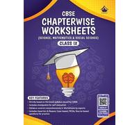 Gurukul Chapterwise Worksheets for Cbse Class 9 (2022 Exam) (Tascabile)