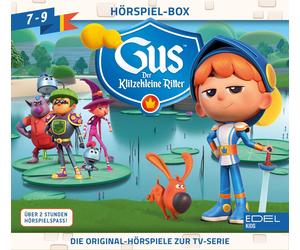 Gus - der Klitz Gus - Der klitzekleine Ritter: Die Hörspiel-Box mit den Fol (CD)