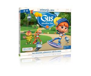 Gus-der Klitzek Gus - Der klitzekleine Ritter: Die Hörspiel-Box mit den Fol (CD)