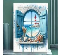 Gusci blu per davanzali - Puzzle 1000 Pezzi - puzzle Fai da te, Intrattenimento Creativo, Puzzles Classico Arte,Regalo per Adulti dai 14 anni 75 x 50 cm