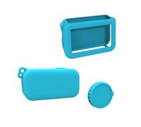 Gusci protettivi in silicone per action camera con copriobiettivo, design aderente, protezioni per il corpo in silicone
