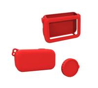 Gusci protettivi in silicone per action camera include copriobiettivo, design aderente antigraffio