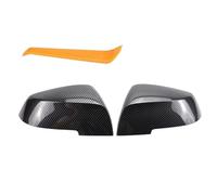 Gusci Specchietti Auto 2x Copri specchietti laterali styling Modello in carbonio Nero Per la serie 1 2 3 4 XM 220i 328i 420i F20 F21 F22 F23 F30 F32 F33 F36 X1