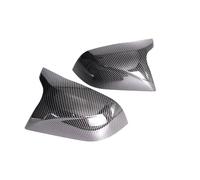 Gusci Specchietti Auto Copertura Specchietto Retrovisore Laterale In Fibra Di Carbonio Modello Nero Di Ricambio Per Modello 3 Per M3 2017-2023 Cappucci Neri Lucidi