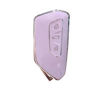 Guscio Chiave Auto A 3 Pulsanti Per SEAT Per Leon MK4 2020 2021 Per Cupra Per Formentor Per Tarraco JUNOOS(Purple)