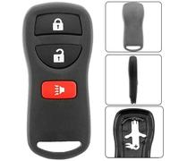 Guscio Chiave Auto Con 3 Pulsanti Compatibile Con Nissan Modelli