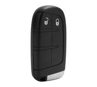 Guscio Chiave Auto per Fiat 500X Freemont Jeep Renegade Cherokee Compass Chrysler Dodge - Cover Sostitutiva con 2 Tasti e Lama Vergine - Ricambio Compatibile per Modelli del Gruppo Fiat
