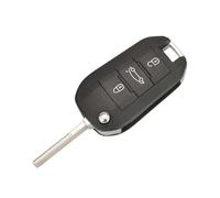 Guscio Chiave Auto per Peugeot 208 301 308 508 2008 3008 Misura per C3 per C4 C4L FOB 2/3 Pulsante di Vibrazione Chiave a Distanza Shell Guscio Chiave Telecomando(3 Buttons HU83)