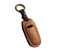 Guscio Chiave Copertura Cassa Chiave Dell'automobile Per A3 A4 B9 A6 C8 A7 S7 4K A8 D5 S8 Q7 Q8 SQ8 E-tron 2018 2019 2020 2021 Accessori(Marrone)