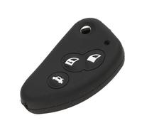 Guscio Chiave Custodia Protettiva Per Chiave Auto Pieghevole A 2/3 Pulsanti Per Alfa Per Romeo 147 166 156 JTD TS GT MASHRGX(3 Button Black)
