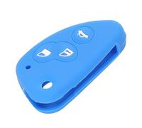 Guscio Chiave Custodia Protettiva Per Chiave Auto Pieghevole A 2/3 Pulsanti Per Alfa Per Romeo 147 166 156 JTD TS GT MASHRGX(3 Button Blue)
