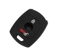 Guscio Chiave Dell'auto 2 Pulsanti Di Ricambio Per Telecomando Chiave Guscio Custodia Fob Per SsangYong Per Actyon Per Kyron Per Rexton Per Korando Guscio Della Chiave(Silicone case)