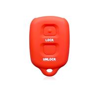 Guscio Chiave Dell'auto Cover Per Chiave Per Daihatsu Per Terios 2 Custodia Protettiva In Silicone Per Chiave Auto FOB Shell Per Telecomando Avanza Rush Entry Accessori Guscio Della Chiave(Red)