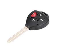 Guscio Chiave Fob Aramox, Custodia per Telecomando a 4 Pulsanti Compatibile con