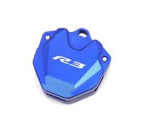 Guscio Chiave Moto Copri Chiave del Motociclo Gusc Per YA&MAHA YZF R3 R6 YZFR3 Custodia Portachiavi Protezione Guscio Portachiavi Portachiavi Portachiavi Accessori Moto(R3 cover Blue-9)